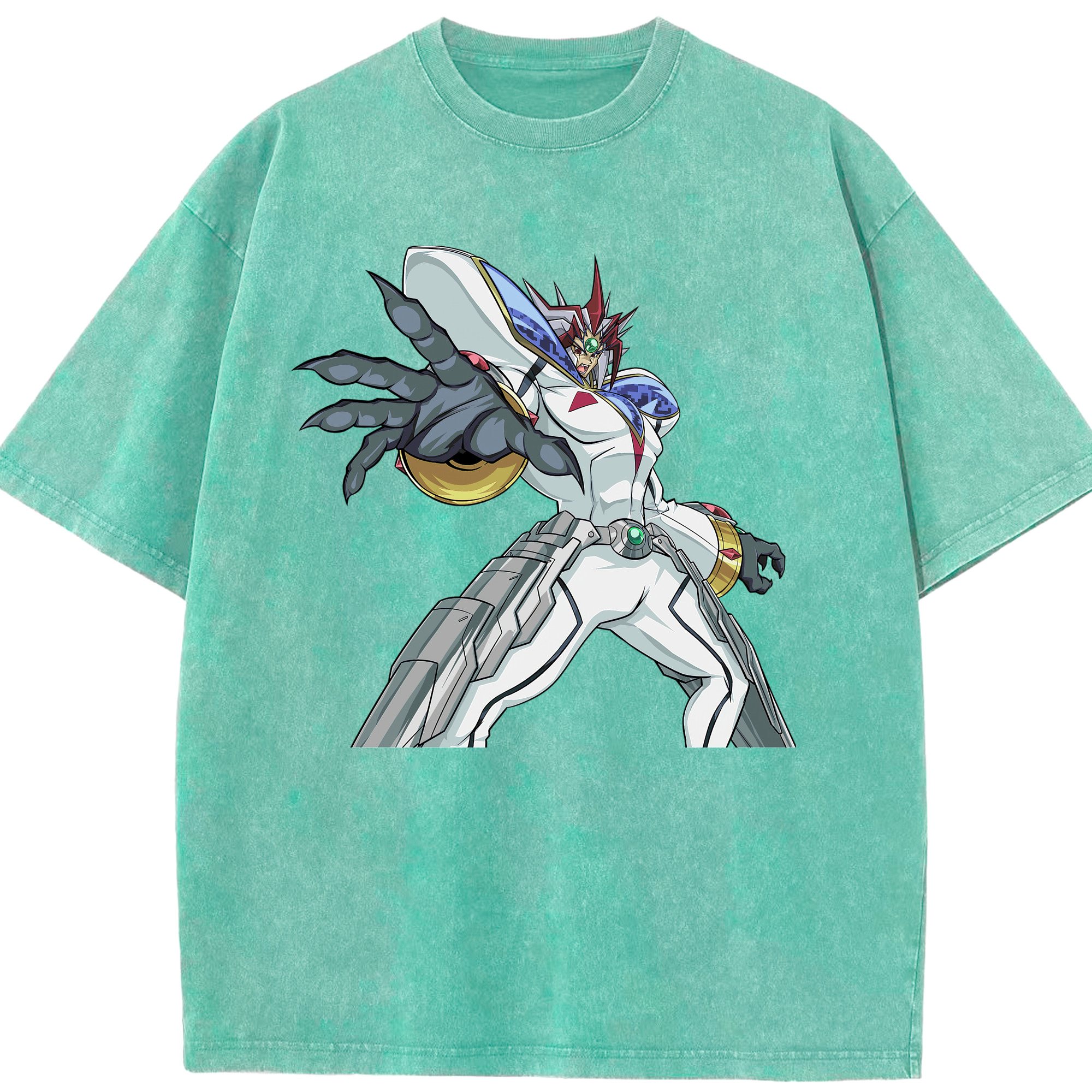 （画像用） 遊☆戯☆王 Yu-Gi-Oh! 綿100% ヴィンテージ風 半袖Tシャツ（フロントプリント）